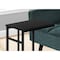 Monarch Specialties End Table, 18 W, 24 H, Particle Board, Metal, Black I 2170 - alternate 4